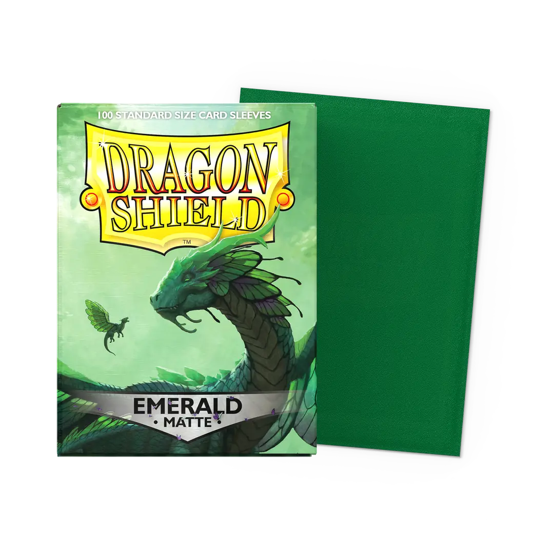 Dragon Shield Emerald - Matte Sleeves - Standard Size