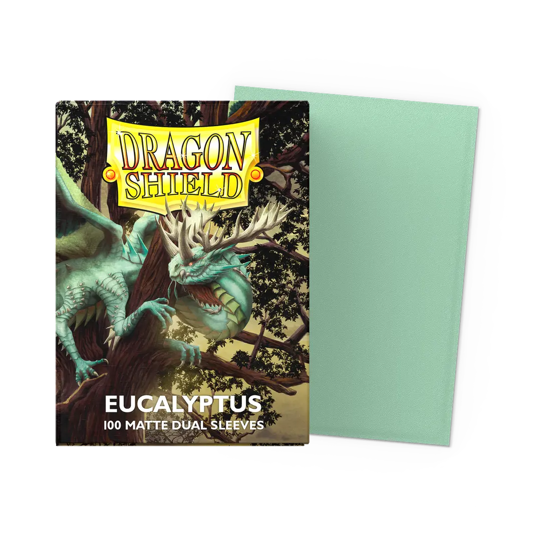 Dragon Shield Eucalyptus - Matte Dual Sleeves - Standard Size